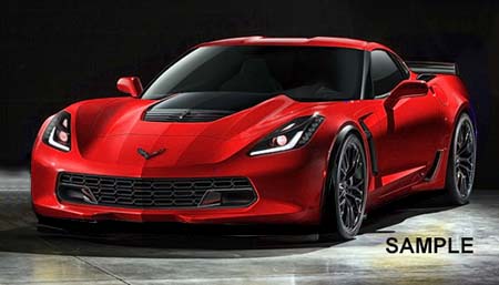 win a 2015 Corvette Z06 Coupe