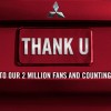 Mitsubishi Facebook Page Has 2 Million Likes