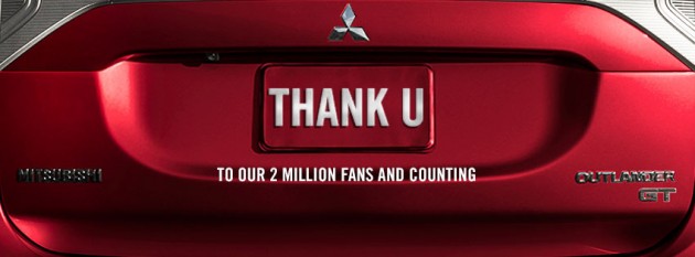 Mitsubishi Facebook Page Has 2 Million Likes