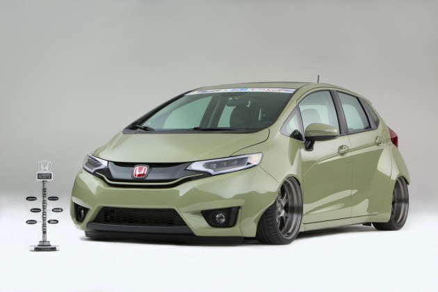 Tjin Edition 2015 Honda Fit Wins the Honda Fit SEMA Project