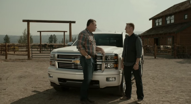 Howie Long Chevy Silverado video 