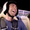 Adam Levine sang in a GT-R