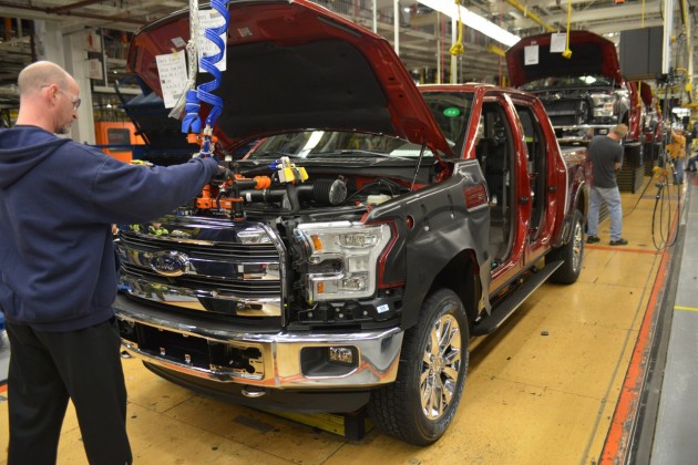 first 2015 F-150 