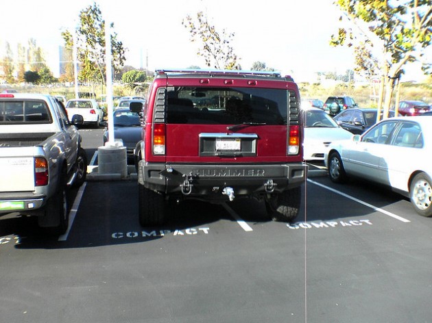 how not to park on Black Friday