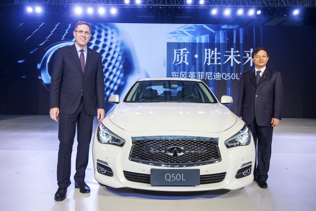 production of the Q50L 