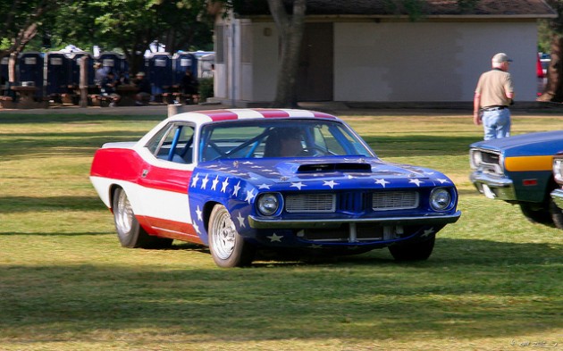 1972 Plymouth Cuda dragster