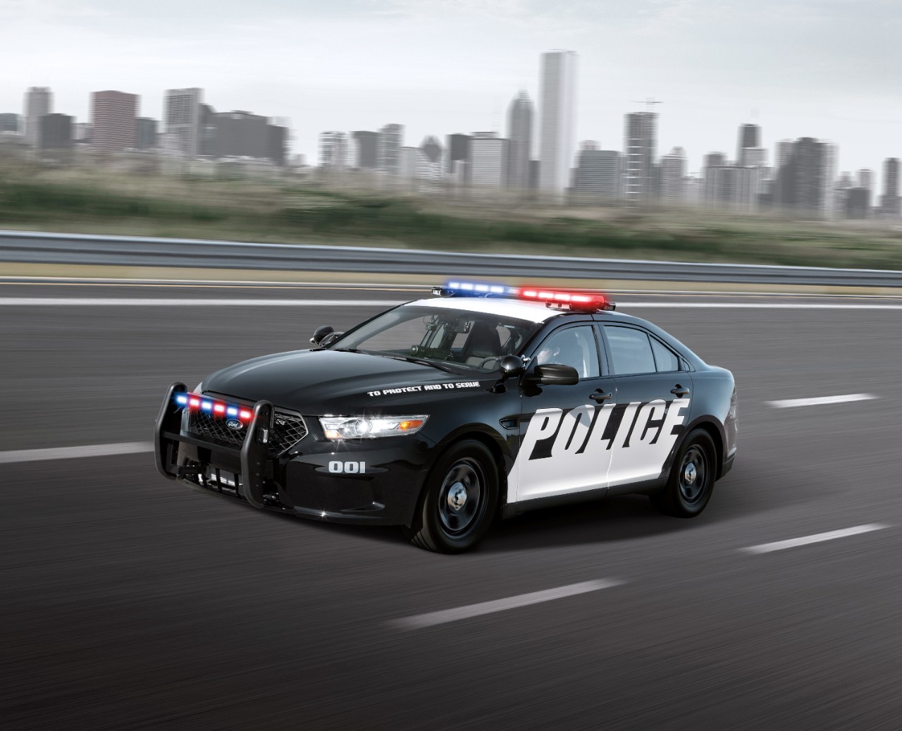 Ford mustang police interceptor