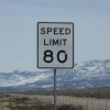 80 MPH Speed Limit