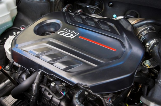 The all-new 2.0-liter inline-4 GDI turbocharged powerplant