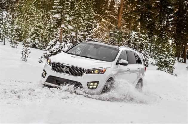 The 2016 Kia Sorento in Lake Tahoe