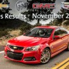 GM’s November Sales