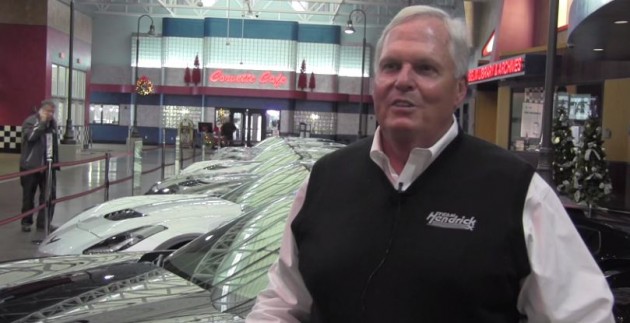 Rick Hendrick Takes Delivery of First 2015 Corvette Z06