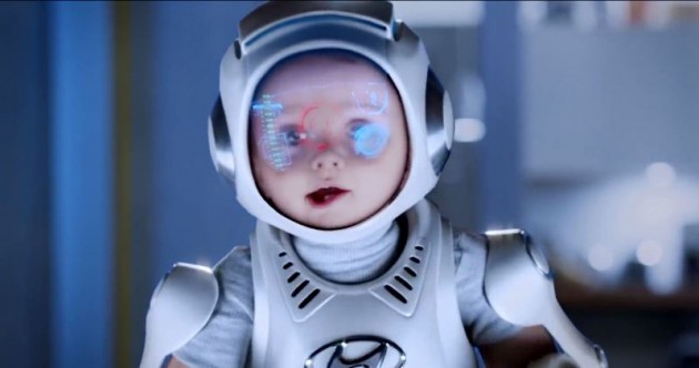 Creepy Baby in Hyundai's ExoBaby Ad Will Haunt Your Dreams - The News Wheel