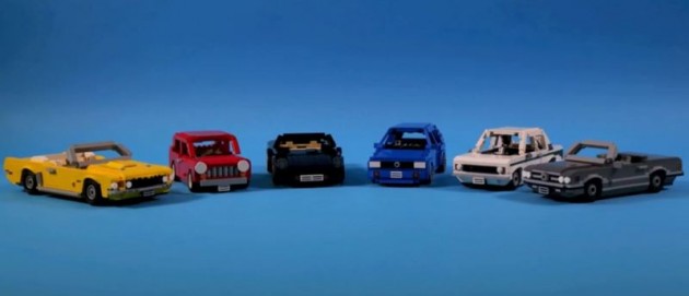 Lego Car Replicas