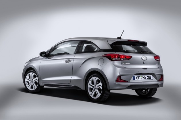 New Hyundai i20 Coupe rear