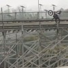 motorcycle on a roller coaster