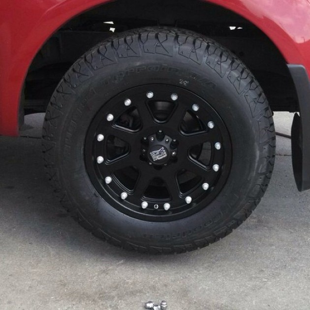 XD Addict Wheels on a Nissan Frontier