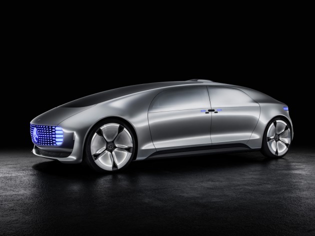 The Mercedes-Benz F 015 Luxury in Motion