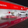 The ''Year of Honda'' display at the 2015 North American International Auto Show