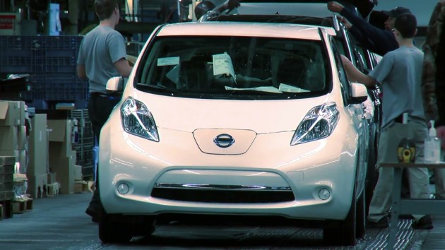 Nissan LEAF - 1 Millionth Nissan US Export