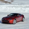 Aston Martin V12 Vantage S On Ice