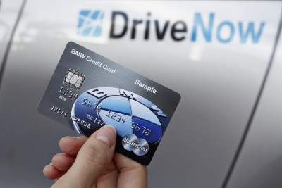 BMW's Connected Technology credit card key