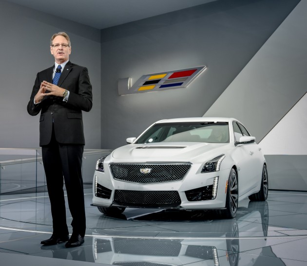 Johan de Nysschen reveals the 2016 Cadillac CTS-V