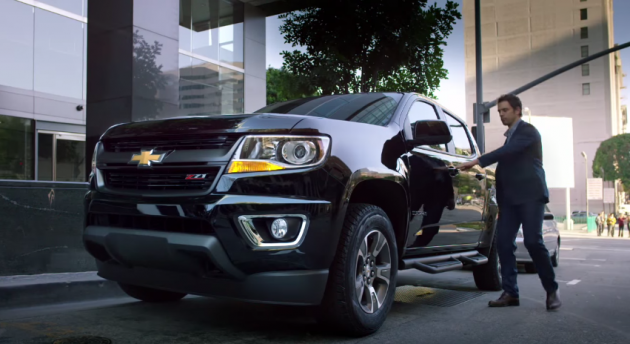 2015 Chevy Colorado is “Back in Black” for New Car Commercial