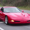 A 2000 Corvette C5 with nearly 650,000 miles on it