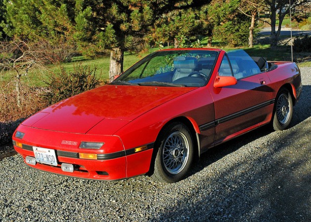 Damaged Mazda RX-7 Leads to Poetic Craigslist Tribute 1988 converticle flickr