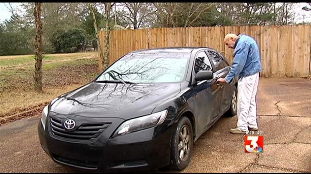 Dr. Landrum and his 2007 Camry Photo: WLBT