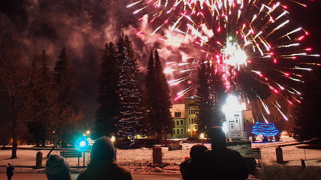 New Years fireworks Holiday with the Most Car Thefts