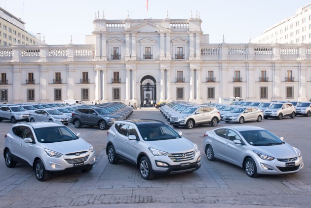 Off-Lease Hyundai Vehicles fleet for presidential