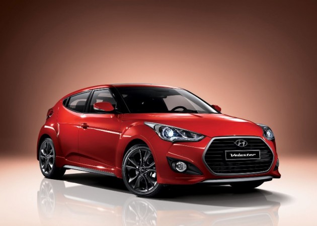 Upgraded Veloster Transmission red exterior redesign refresh Korea