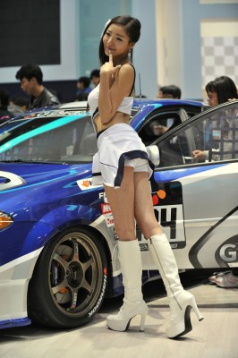 Sexy Auto Show Girls Asian Models by KRWonders