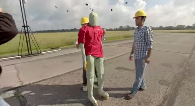 Toyota anti-collision dummy