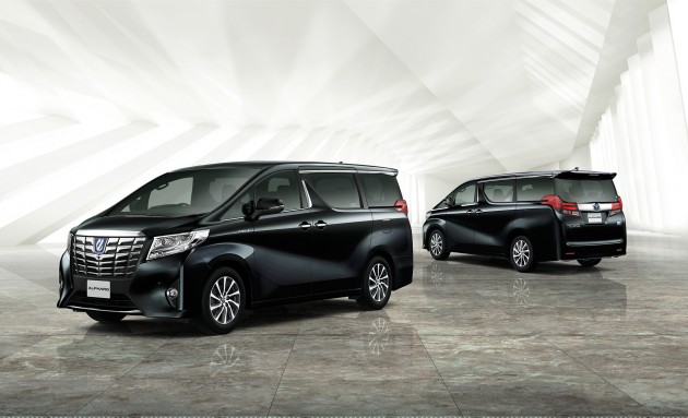 Toyota Alphard minivan