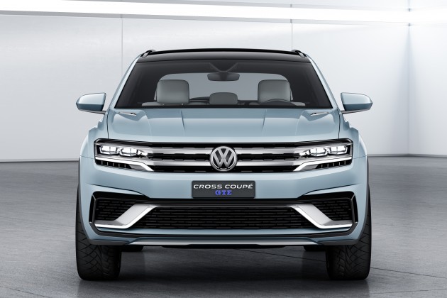 The new VW Cross Coupe GTE concept that debuted this morning in Detroit