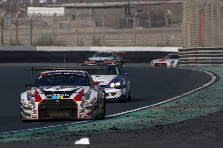 GT Academy Nissan GT-R at Dubai 24 Hours