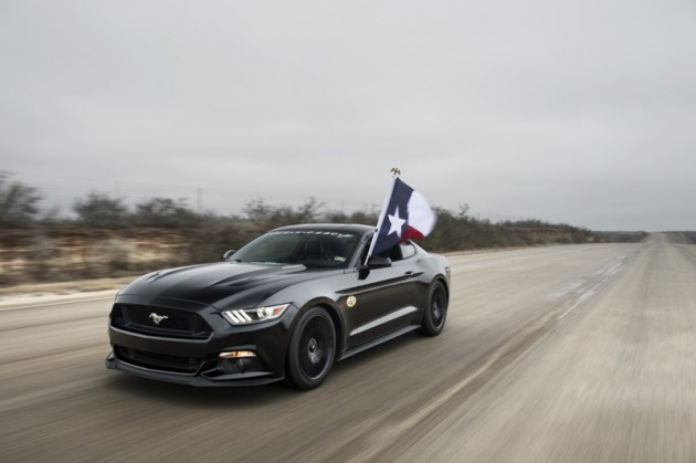 2015 HPE700 Supercharged Mustang 195 MPH