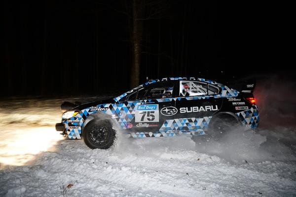 The 2015 Subaru WRX STI rally car debuted over the weekend at the Sno*Drift Rally.