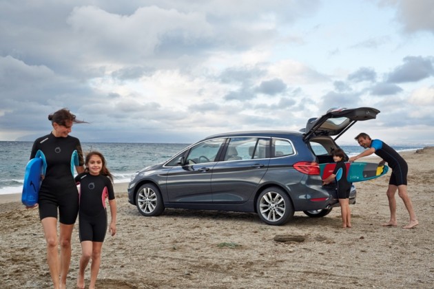 2016 BMW 2-Series Gran Tourer beach exterior hatchback