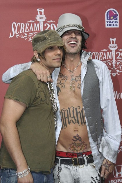 Tommy Lee and Criss Angel