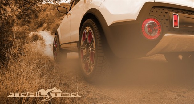 Second sneak peak at the Kia Track'ster concept