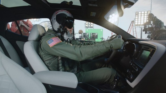 Blake Griffin stars in the new Kia Optima ad "Fighter Pilot"
