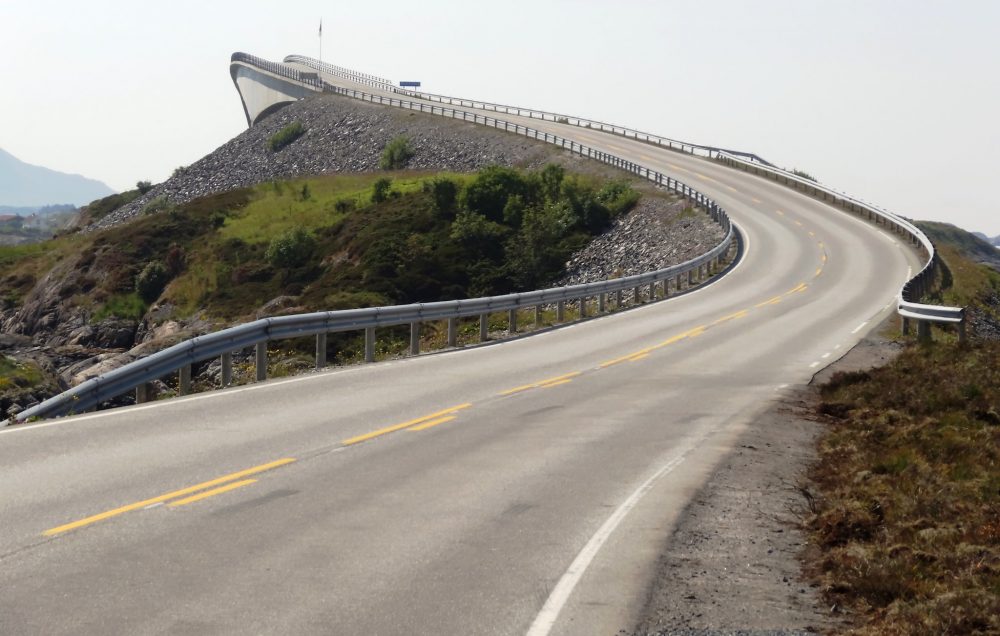 Bridge along Atlantic Road, Norway