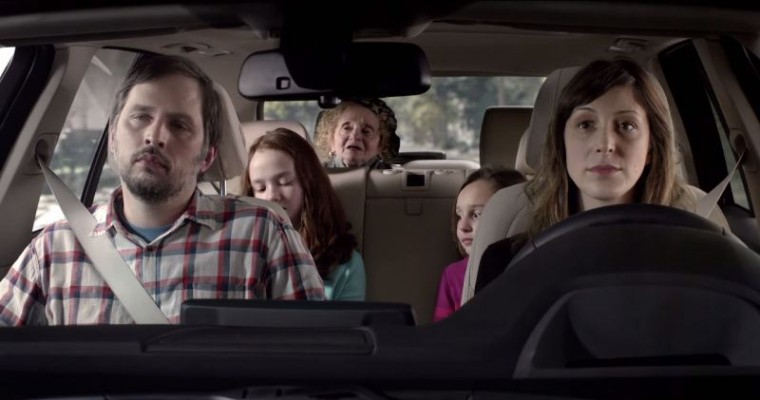 Awkward Dirty Grandma Commercial for BMW X5 Leather 2