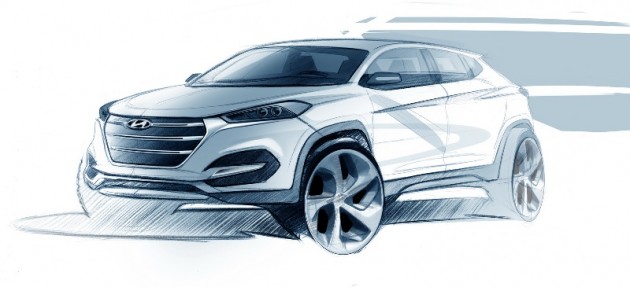 Does This Sketch Reveal the New Design of the Hyundai Tuscon