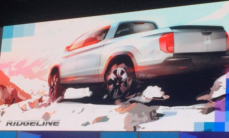 Honda Ridgeline Concept Sketch 2