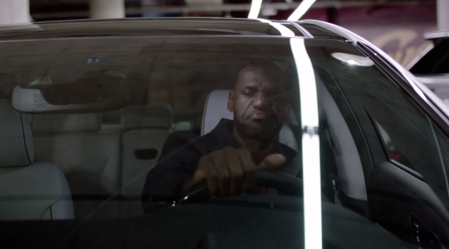 LeBron James frowns at the idea of parking his luxury K900 next to other cars